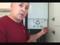 How to repressurise refill a combi boiler central heating system.wmv