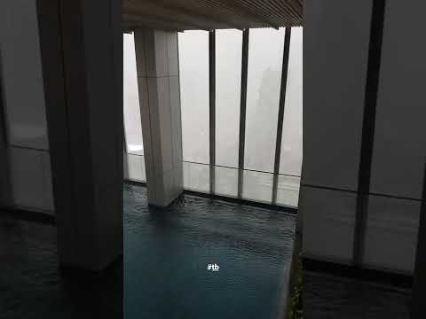 Crazy storm in Bangkok from Hyde Condo Sukhumvit 11