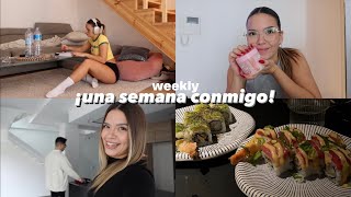 unos días en mi vida: unboxing, nuevo piso, sushi fav | weekly 🤍 by Andrea Mengual 44,120 views 6 months ago 17 minutes