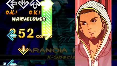 [DDR/stepmania/TRANS] PARANOiA Rebirth(X-Special) [SIngle-CHALLENGE] 98.969%