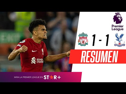 ¡INCREÍBLE GOL DE LUIS DÍAZ EN EL SORPESIVO EMPATE DE LOS REDS! | Liverpool 1-1 C. Palace | RESUMEN