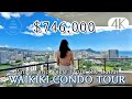 Hawaii Real Estate : PANORAMIC VIEW $746,000 (Waikiki) Spacious1/1/2+1Den-Canterbury Place