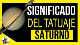 TATUAJES de SATURNO y el SIGNIFICADO del TATUAJE de SATURNO