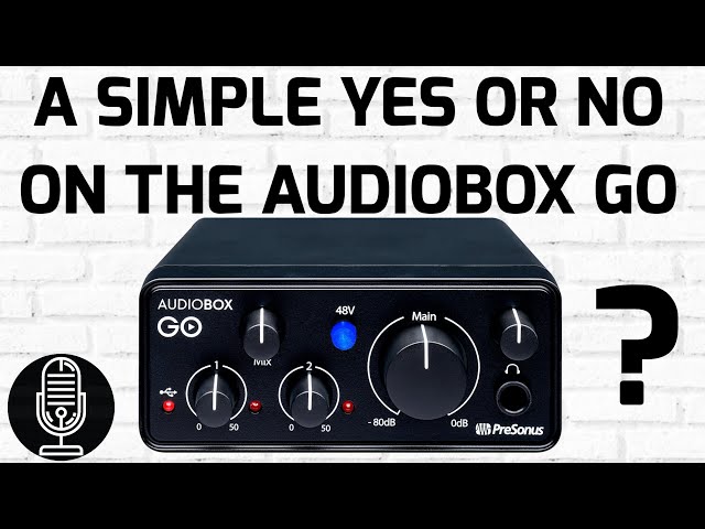 PreSonus Audiobox GO Interface - Sims Music