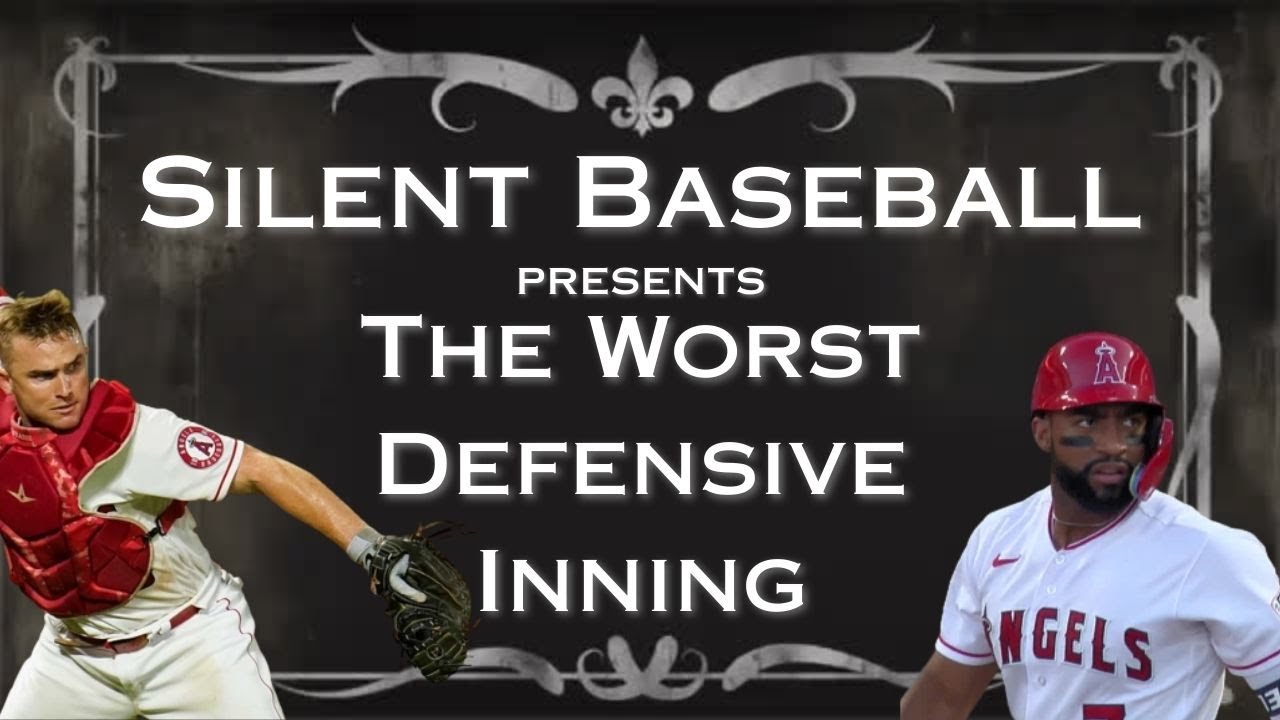 Sentient Baseball Silent Baseball - Worst Defencive Inning in MLB history - YouTube