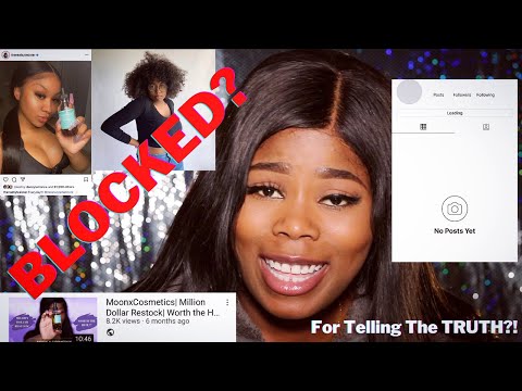 MOONXCOSMETICS WORTH THE HYPE? | BACKLASH FOR TELLING THE TRUTH? (WATCH BEFORE PURCHASING)