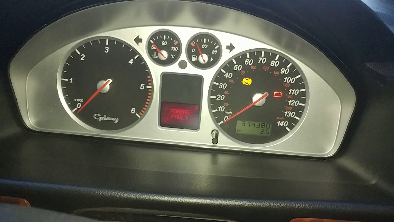 Cold start -20.5 °C Ford Galaxy 1.9 tdi asz