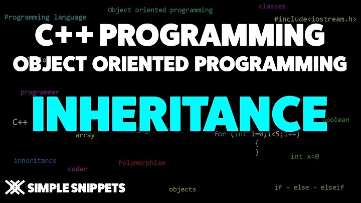 Introduction to Inheritance in C++ Programming with example | OOPs with C++