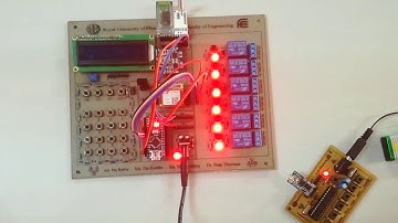 Project 3: RF Wireless Remote Control to 6 Relays by Using HC-12 Module