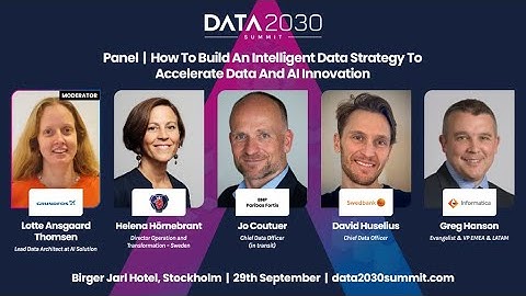 Panel | How To Build An Intelligent Data Strategy To Accelerate Data And Ai Innovation