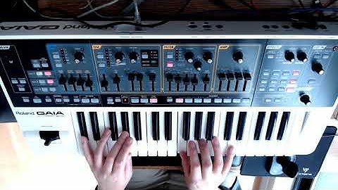 Roland GAIA-SH01 Live Synthesizer Practice Music Stream - September 12th 2020