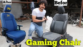 Making A Real Pc Gaming Chair From Car Seat - Youtube