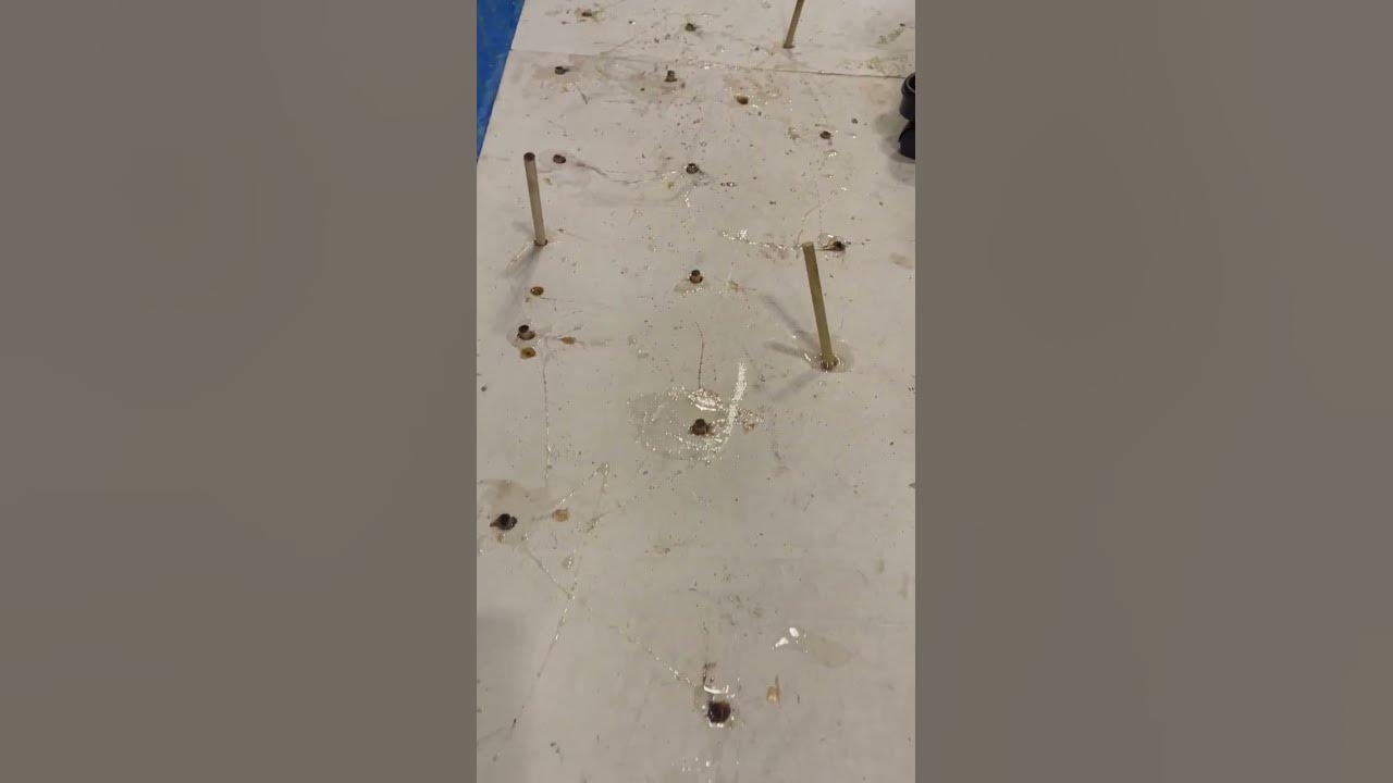 Rv camper floor repair epoxy YouTube