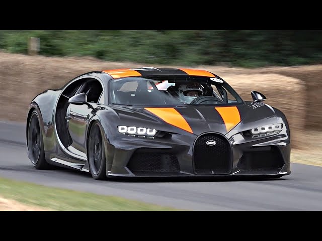 Bugatti Chiron Super Sport 300+ driven FLAT-OUT @ Goodwood