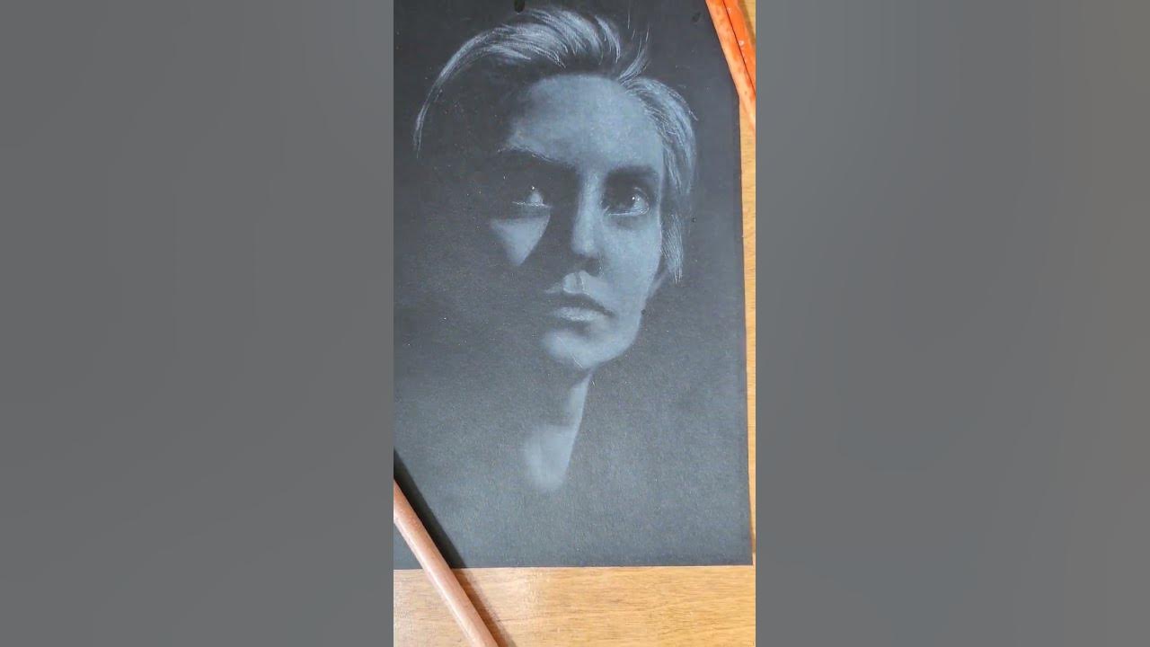 left-chalk-portrait-on-black-paper-youtube