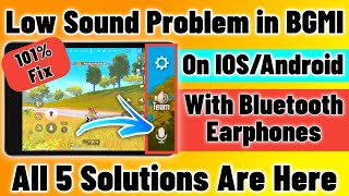 How to Fix Low Sound Problem in PUBG/BGMI on iPad/iPhone/Android | Low Sound Problem In PUBG/BGMI | screenshot 4