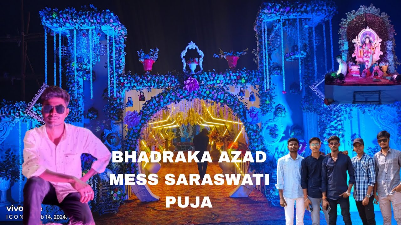 SARASWATI PUJA..... BHADRAK.....AZDA MESS / FULL CROWD / BHADRAKA ...