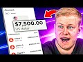 How I Made $7,500 in 7 Days from 3 Clients