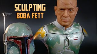 Boba Fett Sculpture Timelapse - The Mandalorian