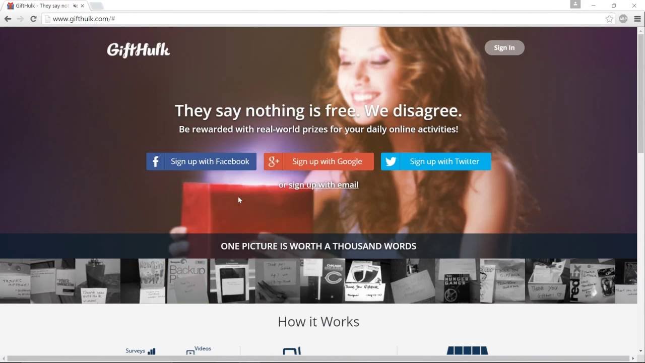 EASILY EARN FREE PAYPAL CASH WITH GIFTHULK!