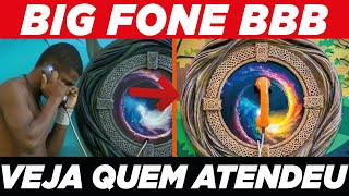 VEJA QUEM ATENDEU O BIG FONE HOJE DOMINGO AO VIVO NO BBB 24