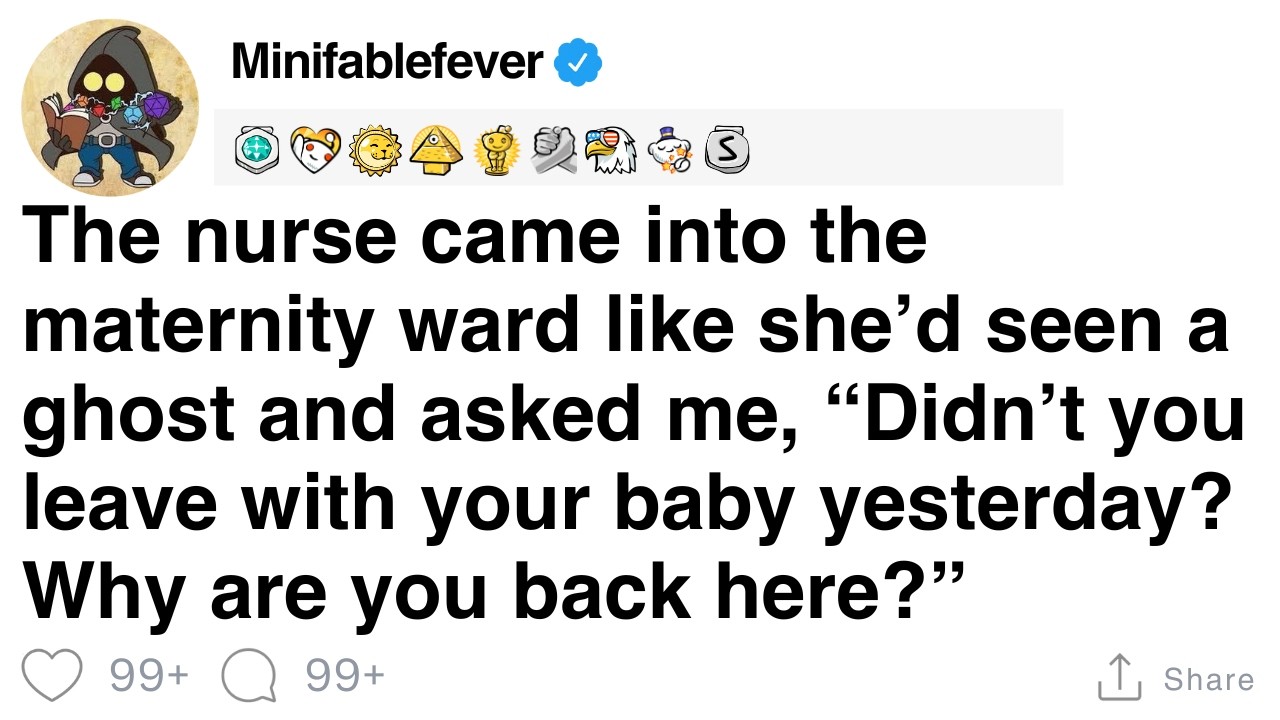 Медсестра увидела меня в палате и спросила: «Разве вы не ушли вчера с ребенком?» [ПОЛНАЯ ИСТОРИЯ]