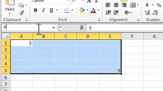 Excel 2010: How To Use Name Ranges - Tutorial Tips and Tricks
