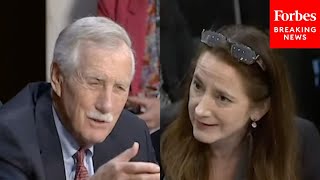 ‘How Do We Convince Putin That NATO Is Not An Aggressive Entity?’: Angus King Asks DNI Haines