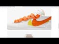 Blazer low x sacai magma orange release date  nike snkrs