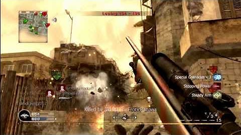 Cod4 Amazing NoScope Collateral Cross the Map All Pro