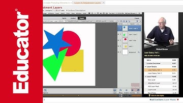 "Layer & Adjustment Layers" | Adobe Photoshop Elements 11 with Educator.com