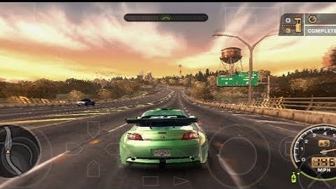 Moto g45 5g aethersx2 NFS most wanted black edition challenge series gameplay PS2 emulator android