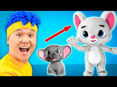 Большой и маленький! Повторяй за мной | D Billions Детские Песни