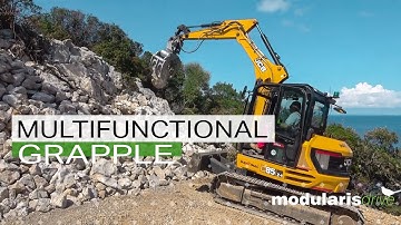 Multifunctional Grapple with Interchangeable Arms (Shells)