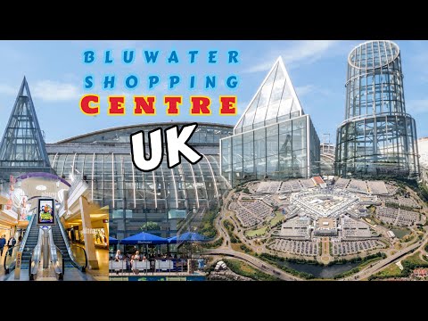 Video: Gdje je bluewater shopping centar?