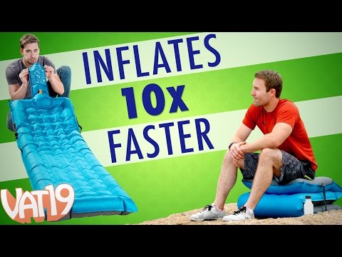 Air Mattress that Inflates in