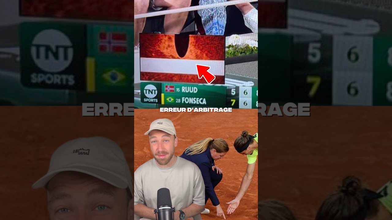 L'énorme erreur d'arbitrage de Roland-Garros ?!