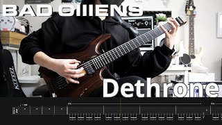 【Bad Omens】Dethrone (Instrumental cover)【Guitar Cover】＋Screen Tabs