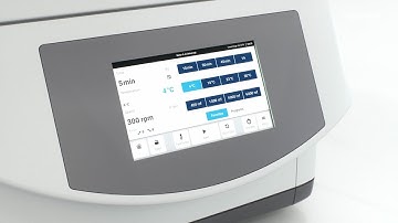 Centrifuge 5910 Ri – Introduction of the touch interface