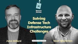 Solving Defense Tech Infrastructure Challenges With Sean Blackman
