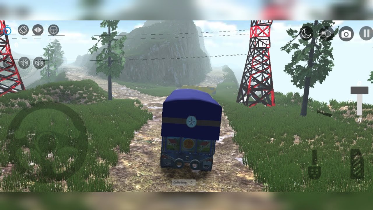 Dangerous Mountain Road 🚚 | Offroad Truck Driving Game | Extreme Gameplay 😱