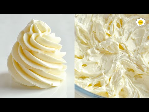 Mousseline Cream Recipe Buttercream  Recette de crme mousseline Crme au beurre
