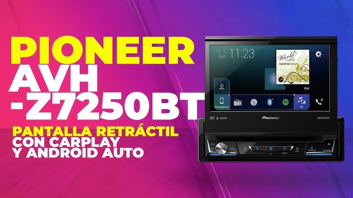 Autoradio PIONEER AVH-Z7050TV. Pantalla retractil. 