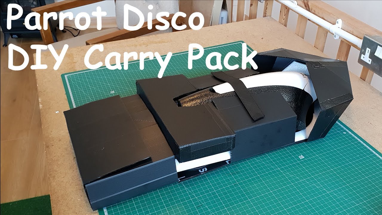 parrot disco fpv backpack