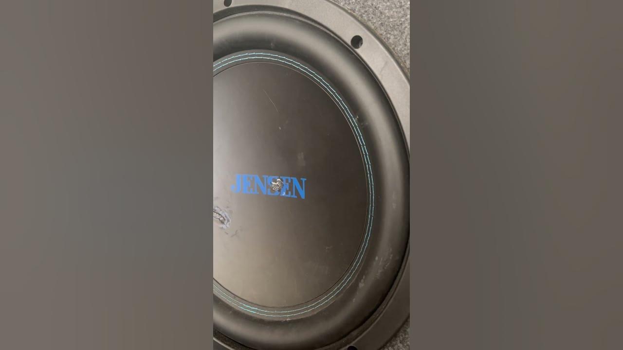 Jensen Octane 12” Sub Demo 1 YouTube
