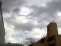 雲が流れる