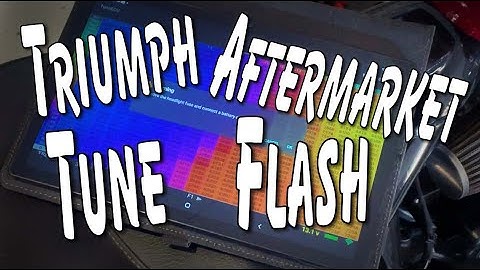 How to Flash the Triumph Bobber ECU