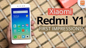 Xiaomi Redmi Y1: First Look | Hands on | Price