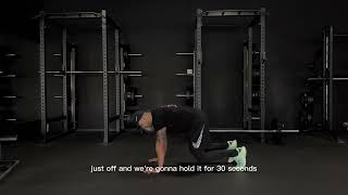 BEAR CRAWL HOLD W/ LEG EXTENSION