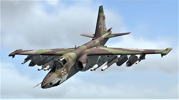My First Successful Mission | Sukhoi Su-25T in DCS Using Mouse & Keyboard Only